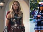 Natalie Portman en 'Thor: Love and Thunder' (izq.) y Alicia Silverstone y Stacey Dash en 'Clueless' (dcha.).