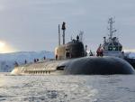 Imagen de Belgorod, el submarino ruso de propulsi&oacute;n nuclear y con armamento at&oacute;mico.