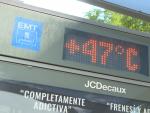 La segunda ola de calor en Madrid deja temperaturas que rozan los 40&ordm;