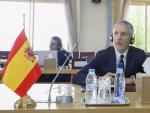 El ministro espa&ntilde;ol del Interior, Fernando Grande-Marlaska, en Rabat.