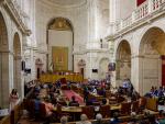El Parlamento andaluz, en la sesi&oacute;n constitutiva de este jueves.