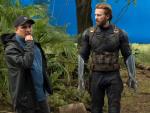Los hermanos Russo en el rodaje de 'Vengadores: Infinity War'