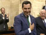 El Parlamento de Andaluc&iacute;a elige a Juanma Moreno como presidente de la Junta
