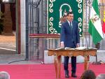 Juanma Moreno toma posesi&oacute;n como presidente de la Junta de Andaluc&iacute;a
