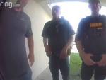 Los agentes de la Polic&iacute;a del condado de Pasco (Florida) que se equivocaron de direcci&oacute;n.