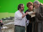Peter Jackson en el set de 'El hobbit'
