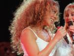 Mariah Carey y Olivia Newton-John