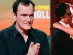 Quentin Tarantino y un fotograma de 'Matador' (Almod&oacute;var, 1985).
