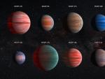 Los exoplanetas son planetas que orbitan otra estrella que no es el Sol.