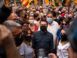 El presidente de Catalu&ntilde;a, Pere Aragon&egrave;s, en la Diada de 2021