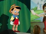Fotogramas de la 'Pinocho' original y de la nueva