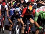 V&Iacute;DEO: Talavera se vuelca con La Vuelta en una etapa con Pedersen coron&aacute;ndose como rey del sprint en su tercera victoria