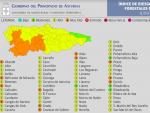 El riesgo de incendio forestal es 'muy alto' en 17 municipios asturianos este domingo