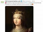 Vox da por hecho que el 2 de enero ser&aacute; festivo en 2023 en conmemoraci&oacute;n de la toma de Granada en 1492