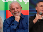 El expresidente brasile&ntilde;o y candidato a la presidencia de Brasil Luiz In&aacute;cio Lula da Silva, y el actual presidente y candidato a la reelecci&oacute;n, Jair Bolsonaro.