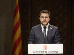 El presidente de la Generalitat, Pere Aragonès, anunció este miércoles la destitución fulminante del vicepresident, Jordi Puigneró, por "pérdida de confianza" tras la amenaza de una moción de confianza desde las filas postconvergentes.