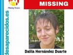 Buscan a una joven de 21 a&ntilde;os desaparecida el domingo en Madrid.