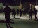 Soldados israel&iacute;es en una de las redadas llevadas a cabo operativo la pasada noche en diferentes puntos de Cisjordania ocupada.