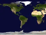 Imagen de un mapa del mundo.