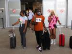 Llegada de turistas este verano al aeropuerto de la Costa del Sol, en M&aacute;laga.