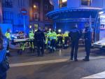 El motorista y su acompa&ntilde;ante han sido atendidos por personal del Samur y de la Polic&iacute;a Municipal de Madrid.