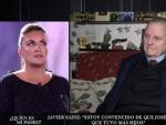 Carlota Corredera entrevista a Javier Sainz.