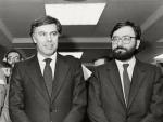 Felipe Gonz&aacute;lez y Narc&iacute;s Serra, poco despu&eacute;s de las elecciones generales de 1982.