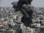 Ataque israel&iacute; contra la Franja de Gaza, el 6 de agosto de 2022.