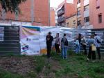 Acto de inicio de obras de la primera cooperativa LGTBIQ+ de Espa&ntilde;a, situado en el barrio de Roquetes, Barcelona.