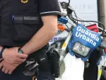 Agente de la Guardia Urbana de Barcelona.