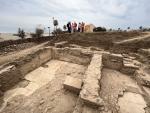 Restos arqueol&oacute;gicos hallados en Fuengirola.