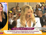 'Y ahora Sonsoles' habla de Shakira.