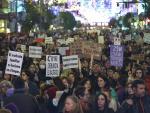 Manifestaci&oacute;n contra la violencia machista en Madrid.