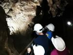 Visita guiada por la gruta de Baena y sus paredes de yeso.