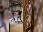 Dos hombres protagonizan una pelea a cuchillazo limpio en Barcelona