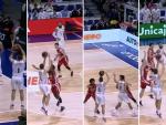 Causeur desencadenado: El jugador del Real Madrid de baloncesto anota cuatro triples en un minuto para delirio del WiZink Center