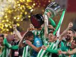 El Real Betis se proclama campe&oacute;n de la Copa del Rey en abril de 2022.