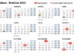 Extremadura Calendario laboral 2023