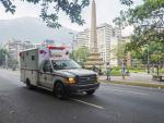 Imagen de archivo de una ambulancia en Venezuela.