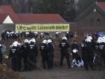 Protesta en Alemania contra la demolici&oacute;n del pueblo de L&uuml;tzerath