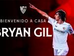 Bryan Gil, nuevo fichaje del Sevilla.
