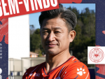 Kazu Miura ya es jugador del Oliveirense.