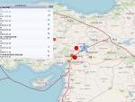 Terremotos en la placa de Anatolia