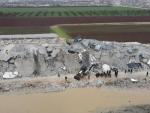 Las desoladoras im&aacute;genes a&eacute;reas que muestran las consecuencias del terremoto en Siria