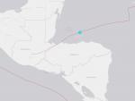Terremoto en Honduras, en un mapa del servicio geol&oacute;gico de EE UU.
