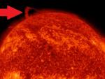 V&oacute;rtice solar captado por la NASA.