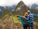 Visitantes en Machu Picchu.