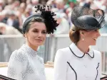 La reina Letizia y Kate Middleton.