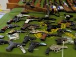 Armas incautadas por la Guardia Civil en la Operaci&oacute;n Ca&ntilde;onero, en Alicante.