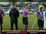 Captura de pantalla del Hurac&aacute;n Melilla 0-8 Levante UD de la Copa del Rey 2021/22.